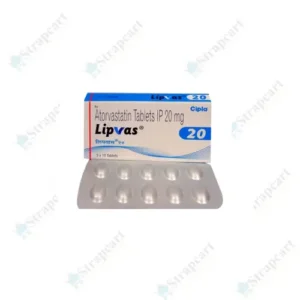Lipvas 20mg (Atorvastatin)