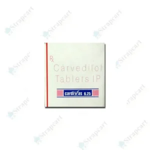 Cardivas 6.25mg (Carvedilol)