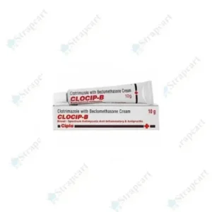 Clocip B Cream 10gm (Clotrimazole/Beclometasone)